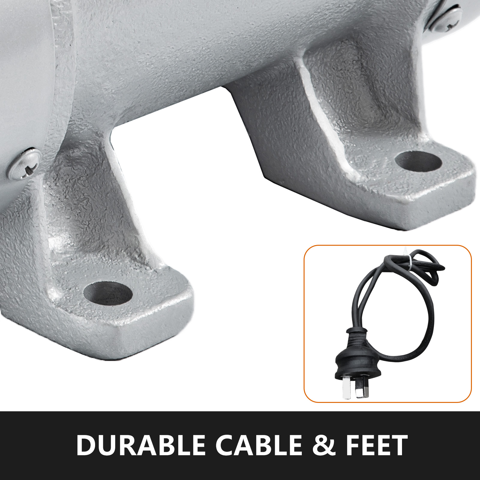 Vibrateur à Béton électrique Portable VEVOR 960W - Arbre 2m - Élimine Les Bulles D'air - Neuf