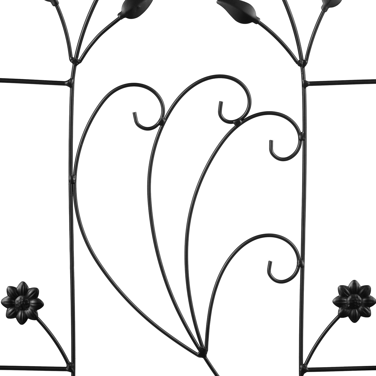 Metal Garden Trellis Climbing Plant Support 87x20/71x20/60x15" Rustproof 1/2/4pc - Picture 36 of 84