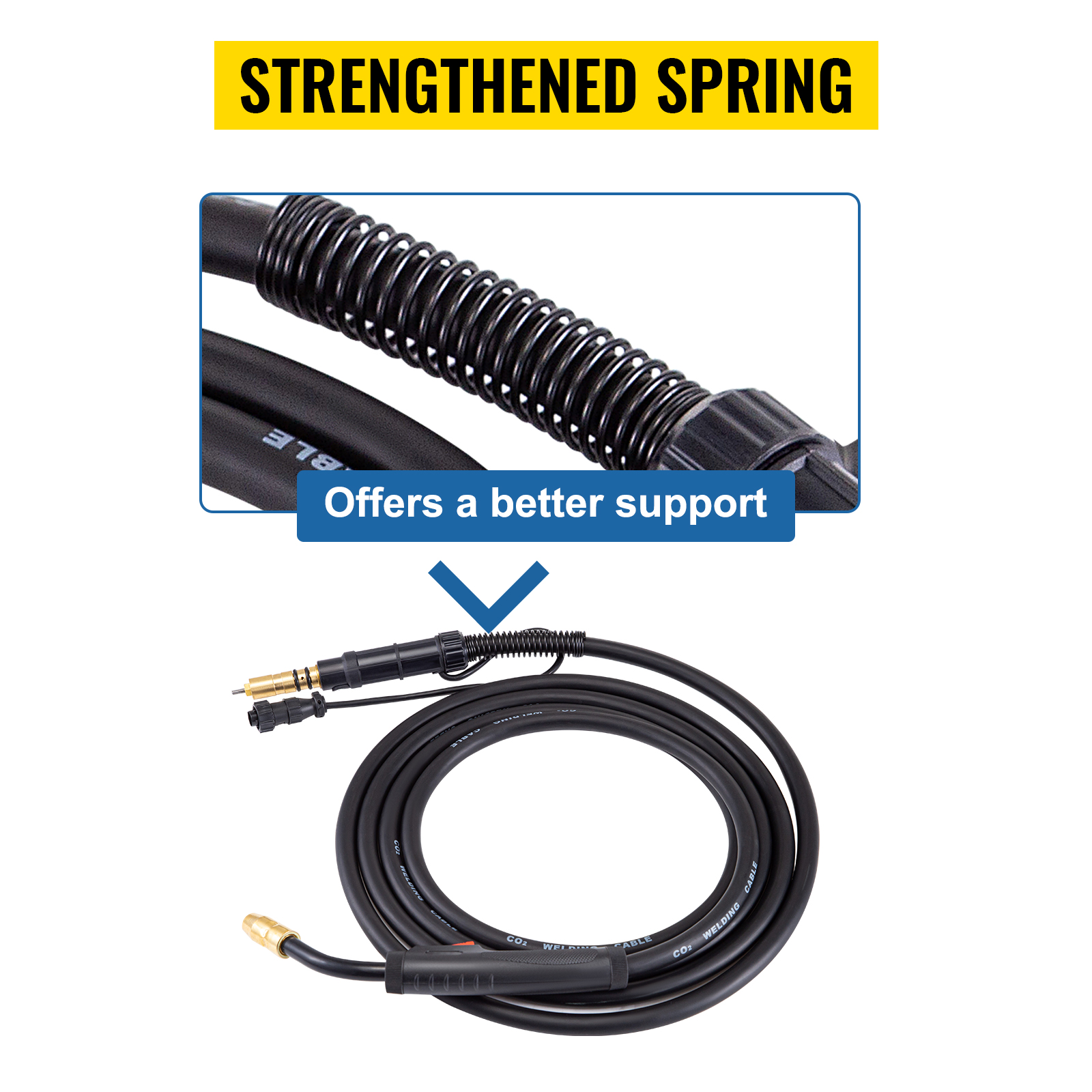 Miller Mig Welding Torch Stinger 150a 15-ft Replacement M-150 M-15 ...