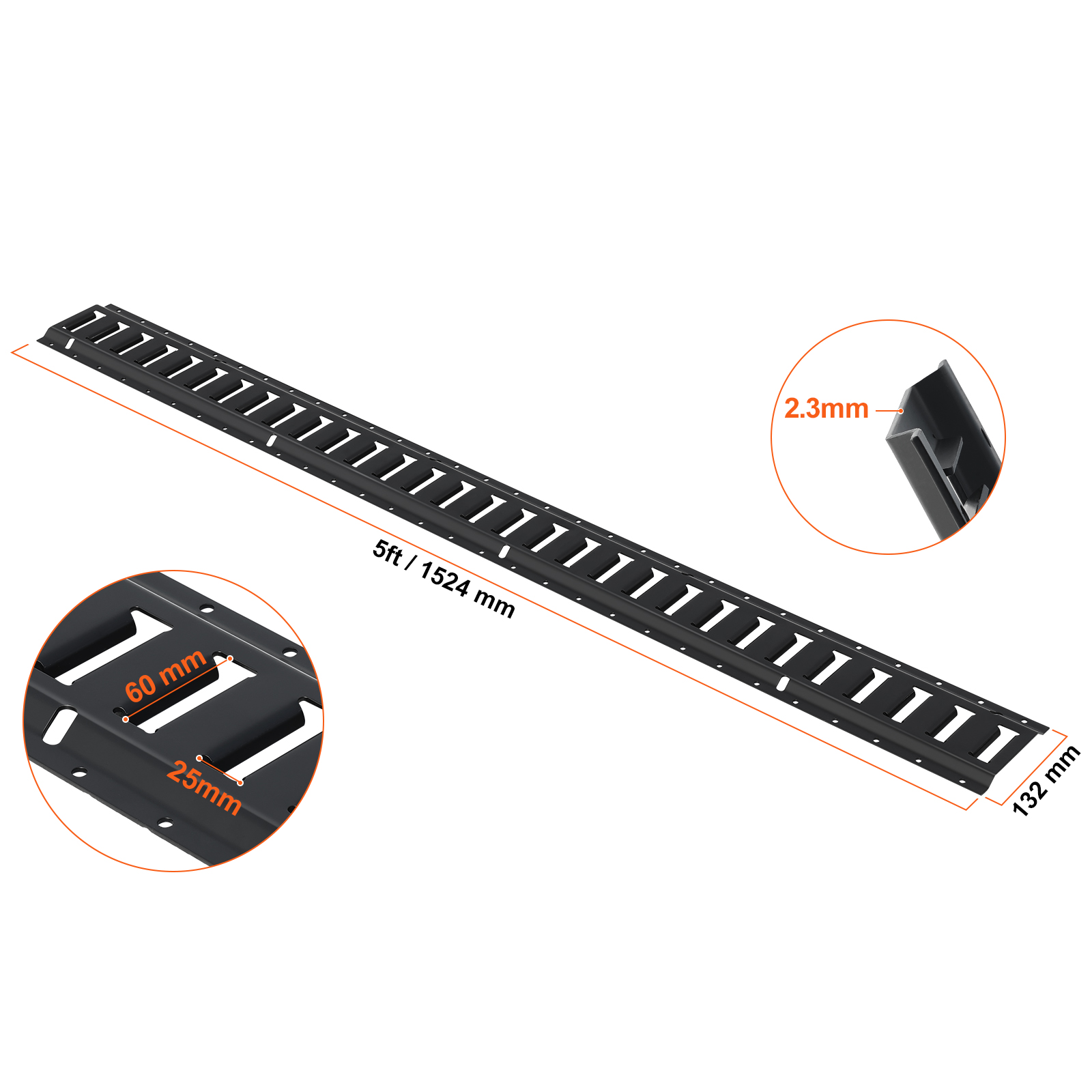 EasyFlex Bordatura Per Giardino Senza Scavo 30,5 M Con Punte Extra – Bordo Flessibile In Plastica Riciclata, Colore Rosso - 2
