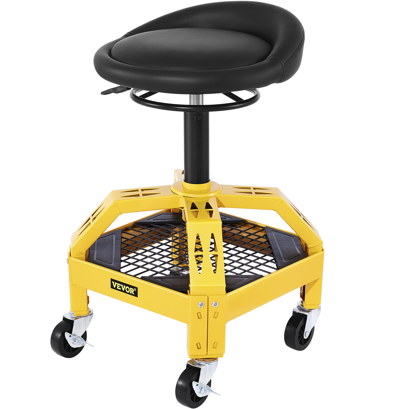 Rolling Creeper Seat Mechanic Stool Chair Repair Tools Tray Shop Auto Car Garage w/ 300 lbs Capacity 