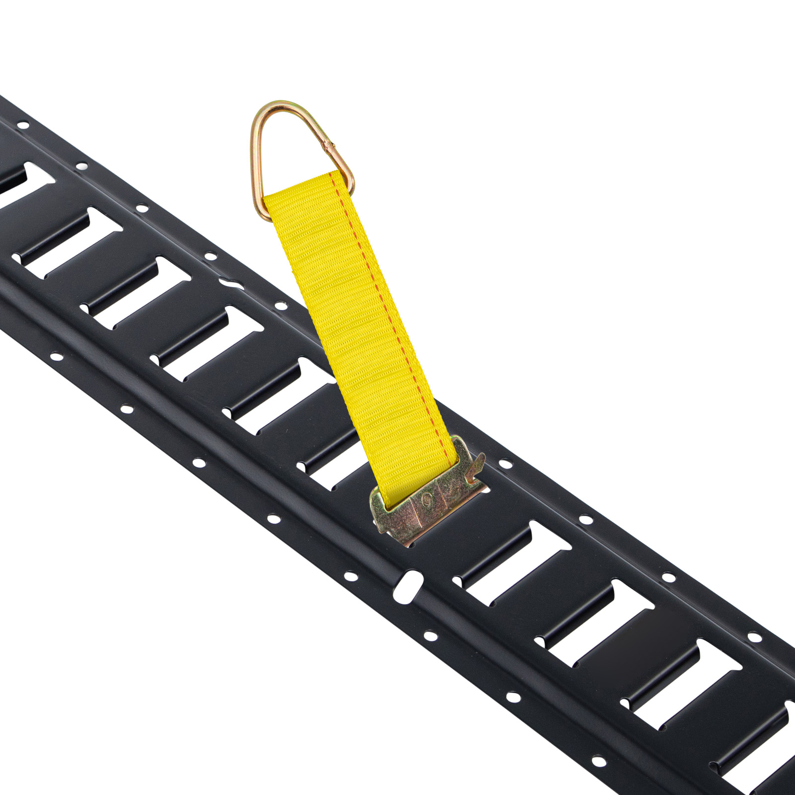 A Track Railing Trailer Uimoso E Track Tie Down Rail Kit with 5' Rails for Enclosed Cargo ...