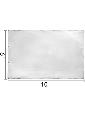 Couverture en Fibre de Verre, 1,8 x 3,05 m, Usage Intensif