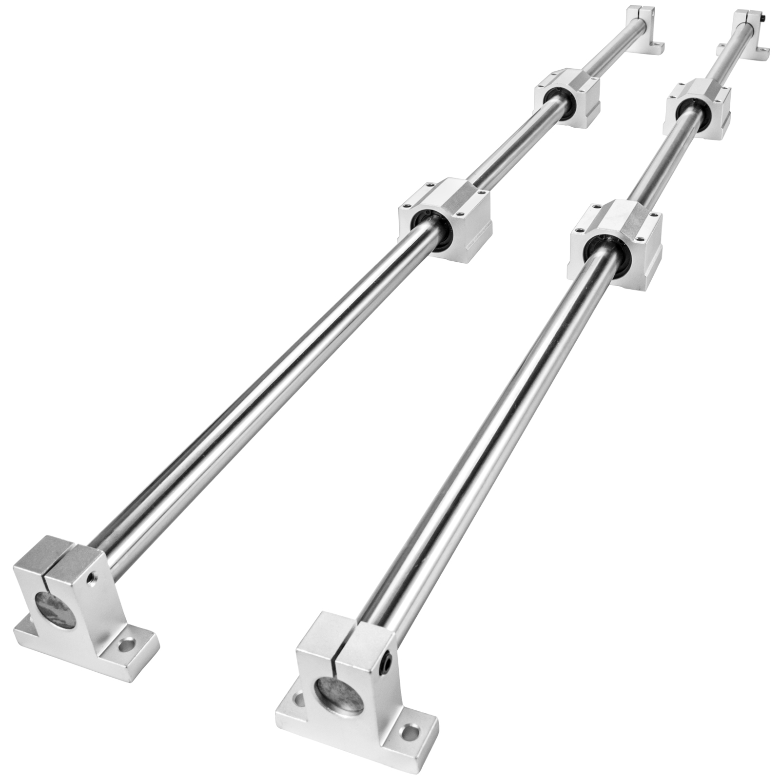 VEVOR Linear Rail Slide 2PCs 20mm x 1000mm Linear Bearing Slide