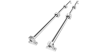VEVOR Linear Rail Slide 2PCs 20mm x 1200mm Linear Bearing Slide Set with 4Pcs Block Bearings SC20UU+4Pcs Shaft Support Linear Shaft CNC Parts Kits for Electronic Equipment Guide Bar