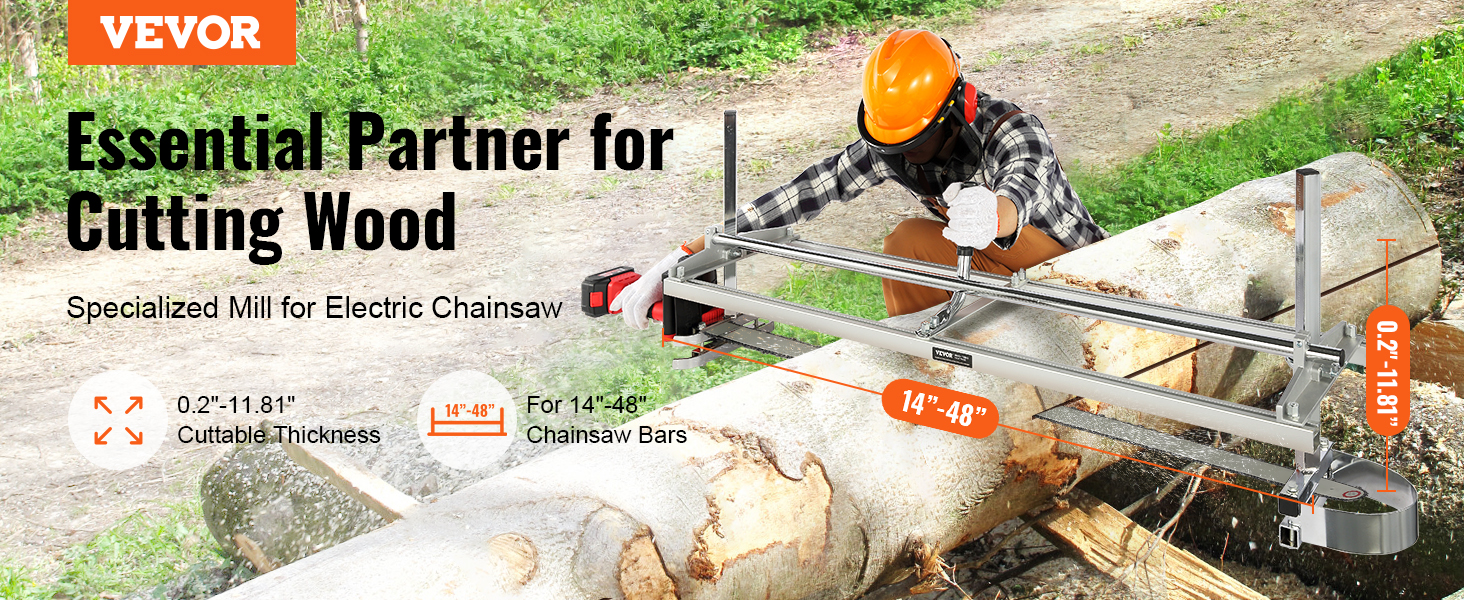 thumbnail image 2 of Holzfforma 48 Inch Chainsaw Mill - Plank & Lumber Milling, Fits 18" To 48" Bars 2 of 2