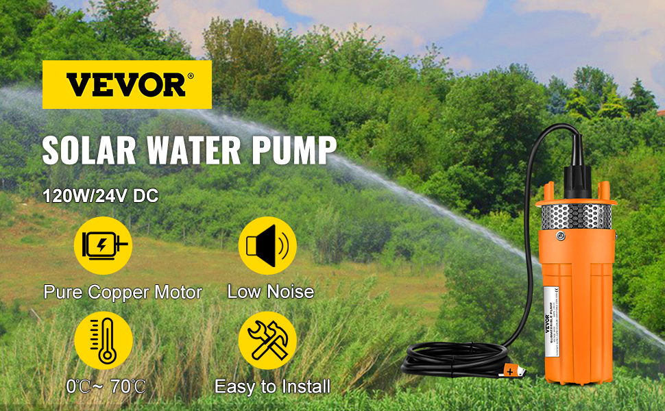 solar water pump,24V,4 in