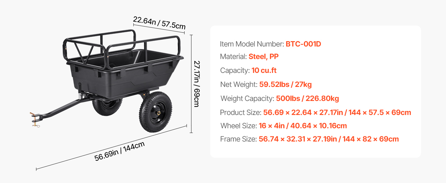 Garden Trailer A100 1.11w