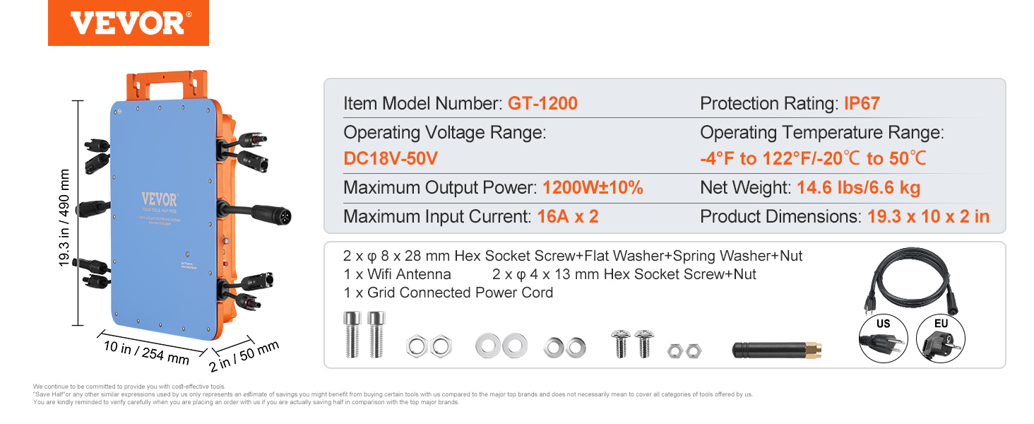 Solar Micro Inverter,Grid Tie,Waterproof