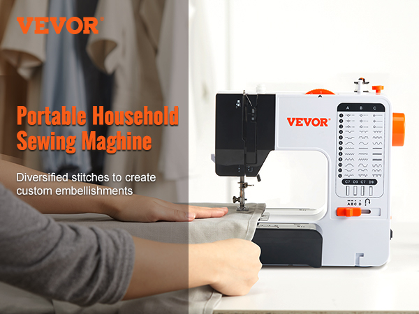 VEVOR Máquina de coser VEVOR, accesorio de Pedal de mesa de extensión de 38  puntadas para el hogar DIY
