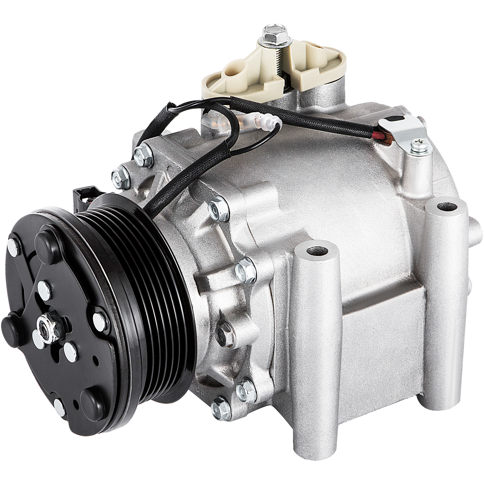 A-Premium AC Compressor with Clutch Compatible with Jaguar S-Type 2000-2008 X-Type 2002-2008 Lincoln LS 2000-2005 