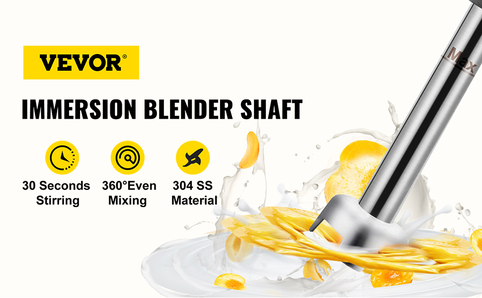 Hamilton Beach HMIS16 BigRig™ Detachable Immersion Blender Shaft