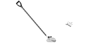 metal detector sand scoop,carbon fiber handle pole,10mm round holes