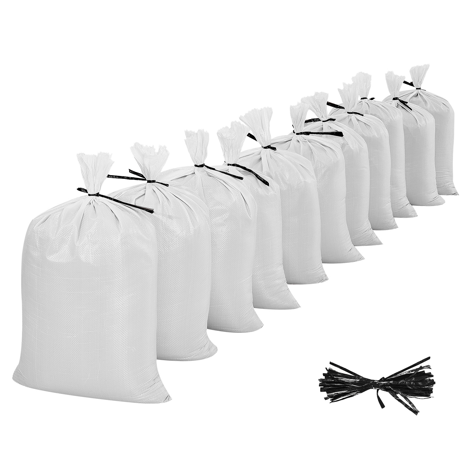 Uimoso Sandbags 50 100 200 300 500 1000 Pack 16″ x 26″ Durable Bag Capacity 50lb