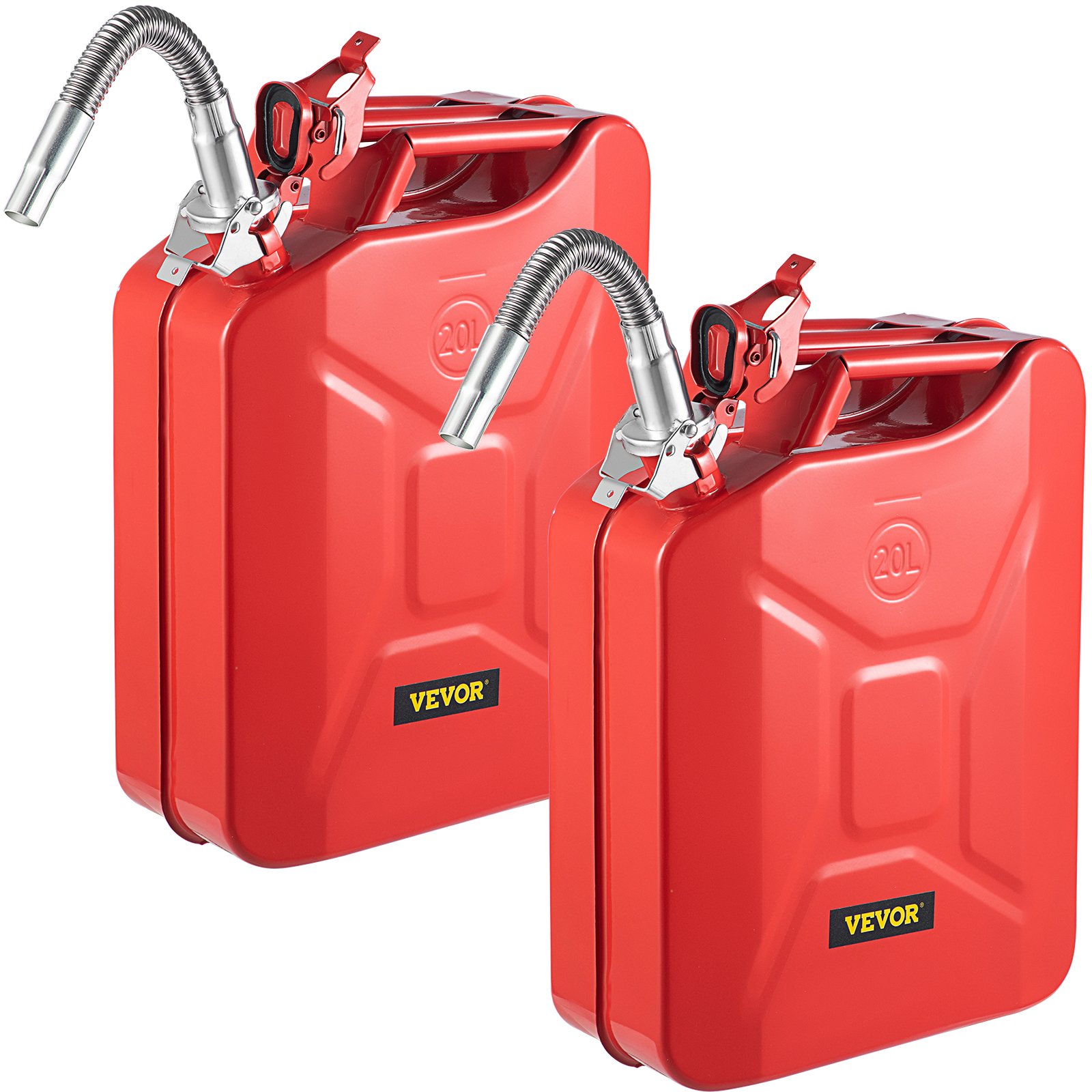 5.3 Gallon,Steel Fuel Can,Red