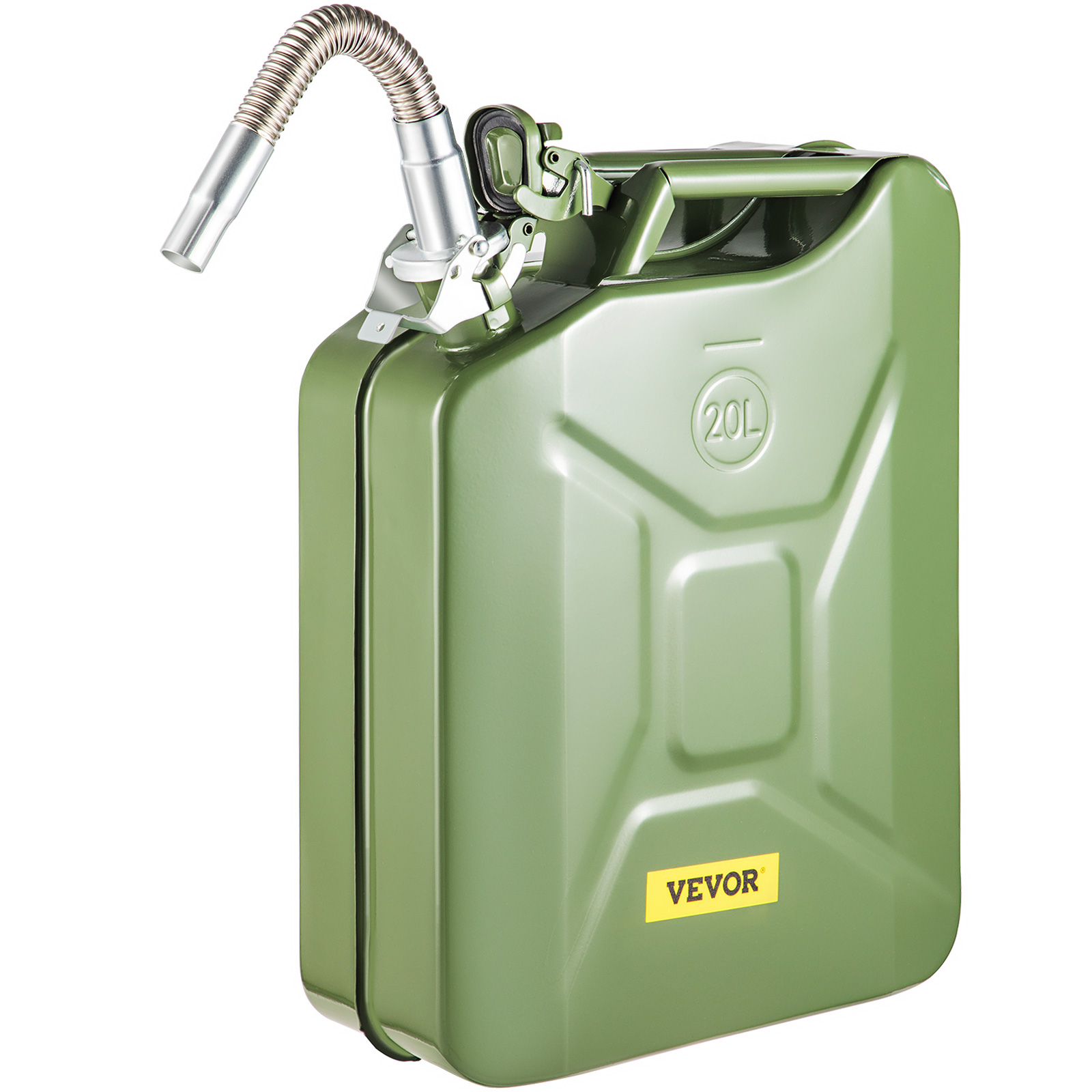 5.3 Gallon,Steel Fuel Can, 2PCS Green