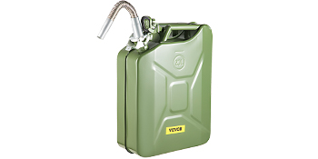 5.3 Gallon,Steel Fuel Can, 2PCS Green