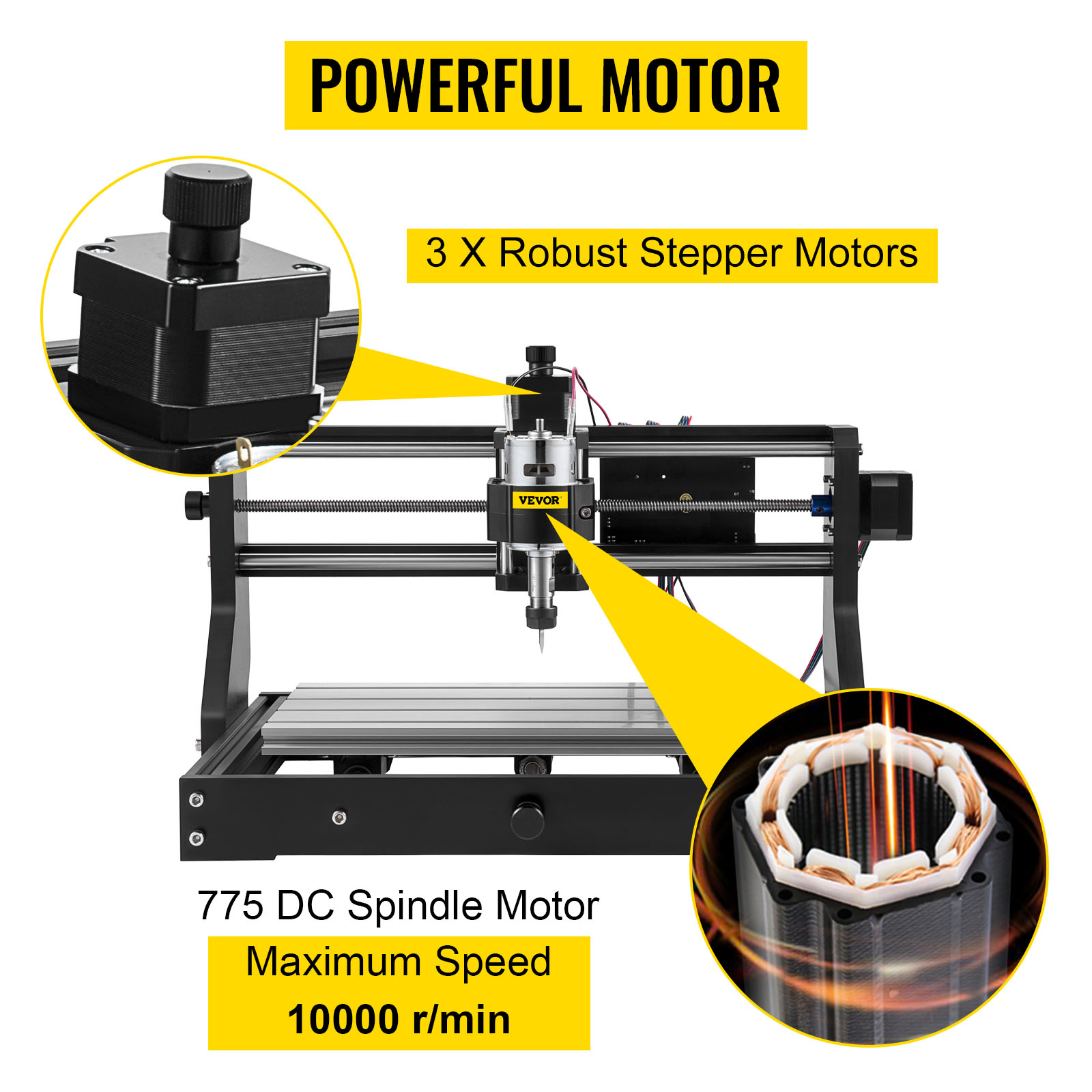 CNCTOPBAOS CNC 3018 Pro Max 3 Axis Desktop DIY Mini Wood Router Kit PCB PVC  Milling Engraver Engraving Carving Machine GRBL Control with offline