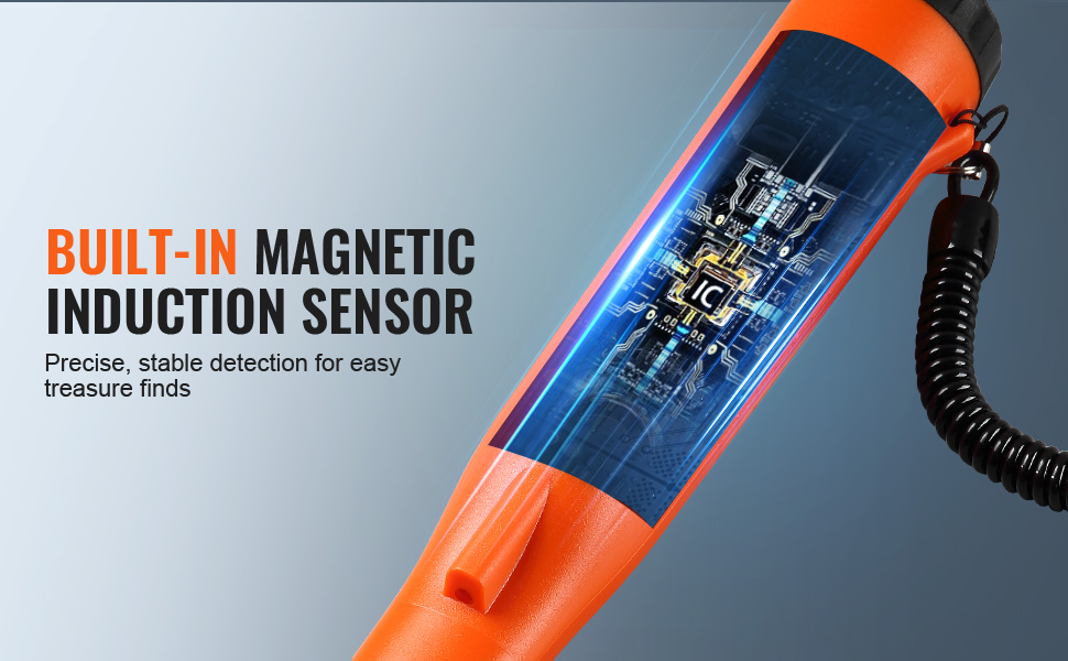 BREEZEK Metal Detector for Adults - Professional Gold Detector with Advanced DSP Chip ＆ LCD Display, Adjustable 10