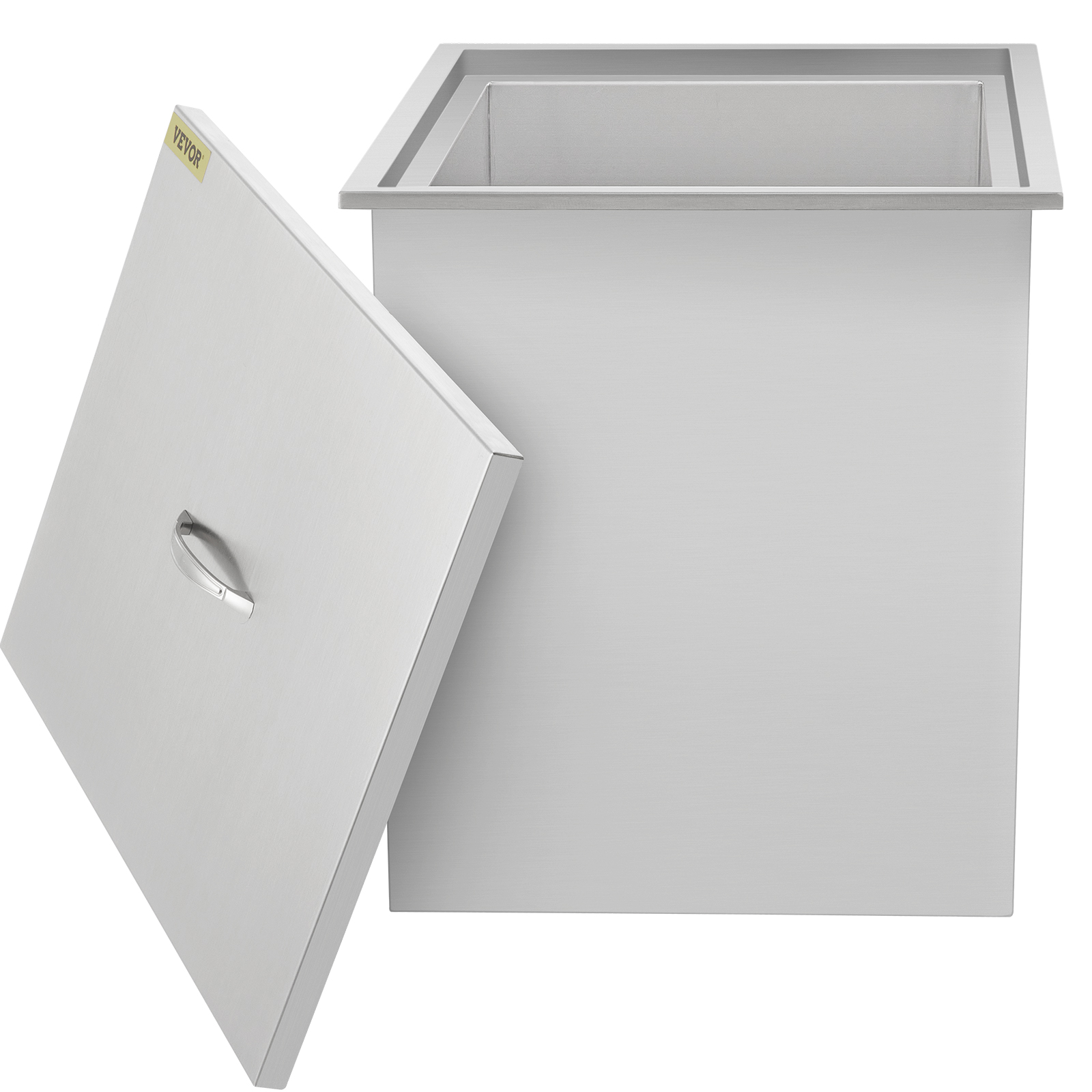 Outdoor Kitchen Dropin Ice Chest Cooler Underbar Ice Bin 304 Stainless