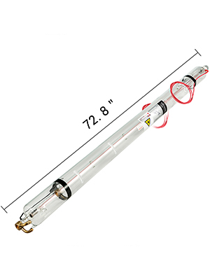 VEVOR Laser Tube 150W CO2 Laser Tube 1830mm Glass Laser Tube Professional Special Coating Technology Tube Laser Cutting Tube for Laser Engraving Machine and Cutting Machine
