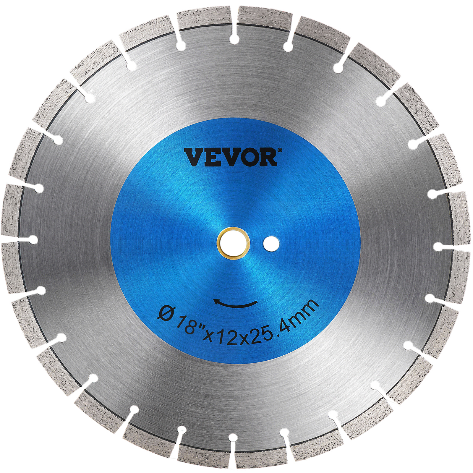 VEVOR VEVOR 18in 457mm Diamond Blade Concrete Saw Blade 25.4mm for