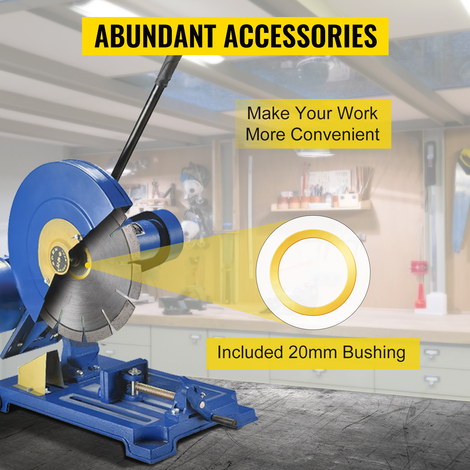 VEVOR Soffcut Diamond Blade 6" Concrete Saw Blade 10Pack Masonry Wet Saw Blade with 10 Skid