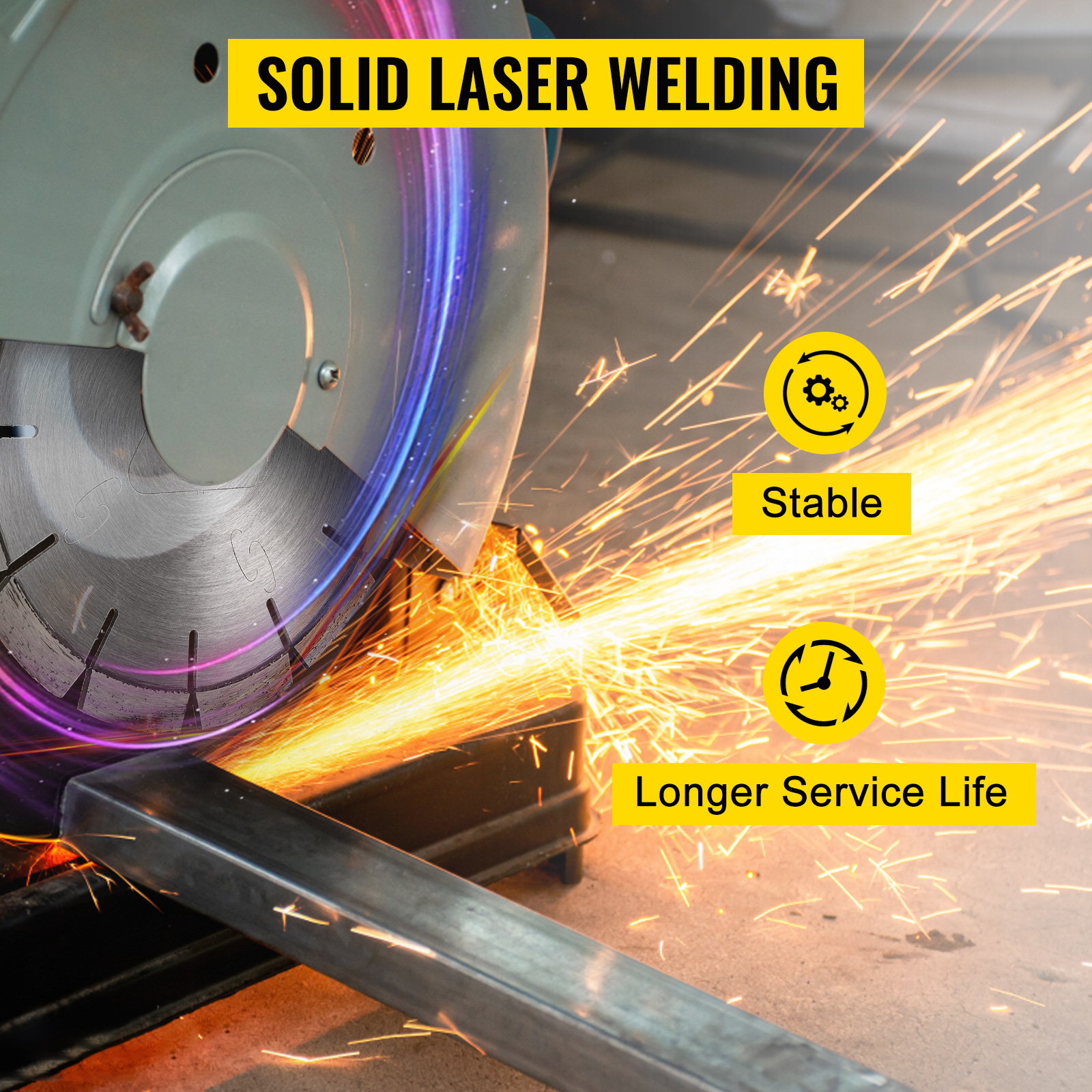 VEVOR SoffCut Diamond Blade 6" Concrete Saw Blade 4Pack Masonry Wet