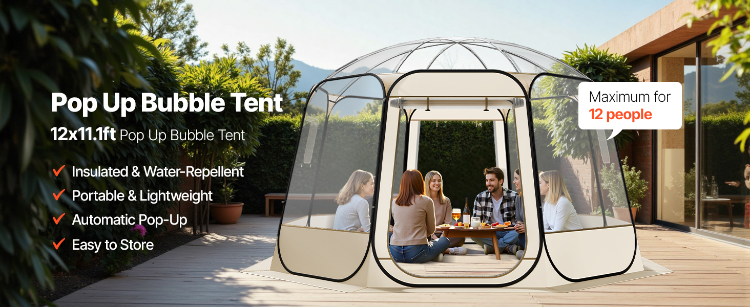 giant tent Large Inflatable Dome Outdoor Igloo Tent Fun Party Activities Air and is made of Größe:S: 45-48 cm ᐅ Kassettenmarkisen - geschlossene SUBTYP1_Bugs