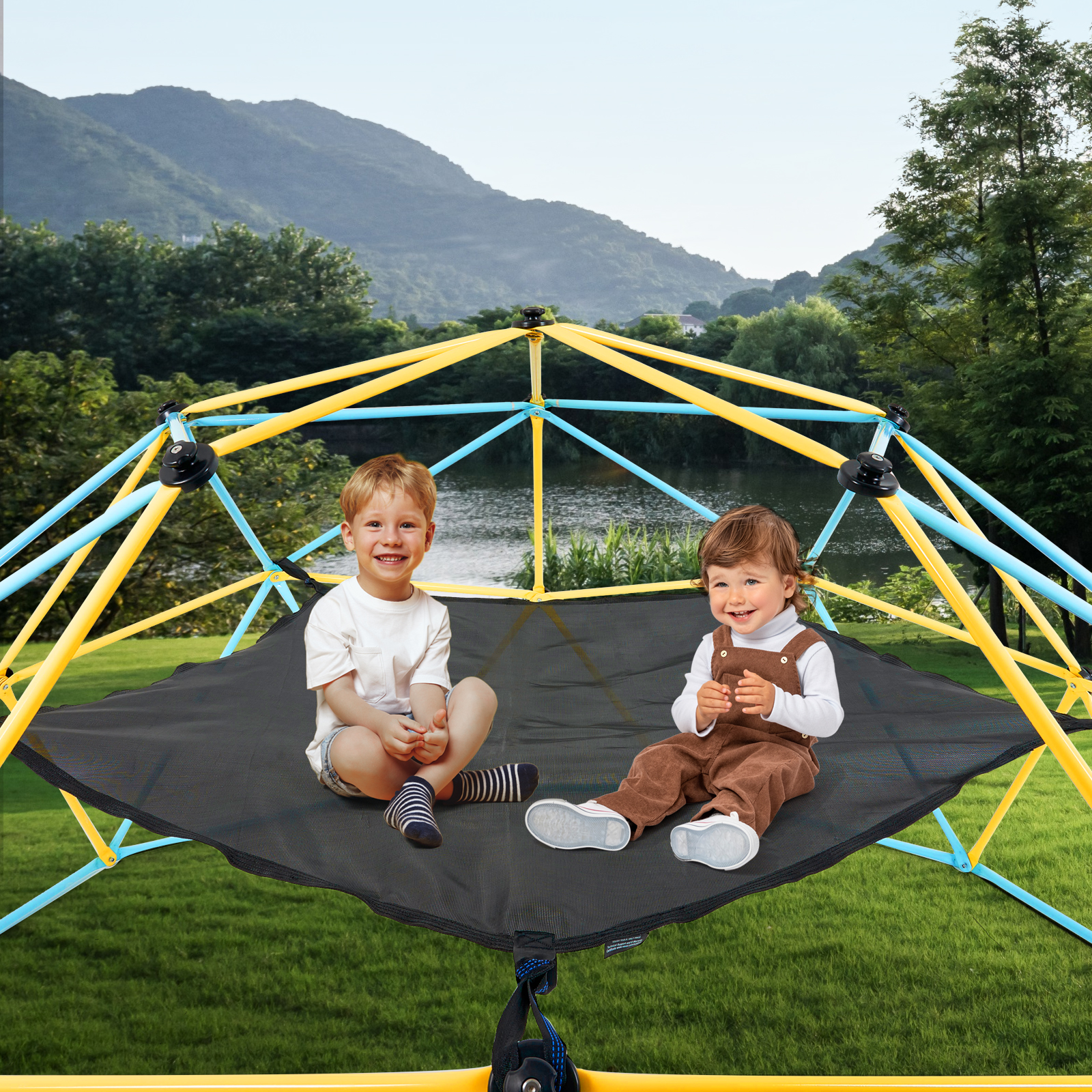 Dome Climber Hammock/Slide Accessory for 10/8/12/6ft Climbing Dome 350 lbs - Picture 10 of 74