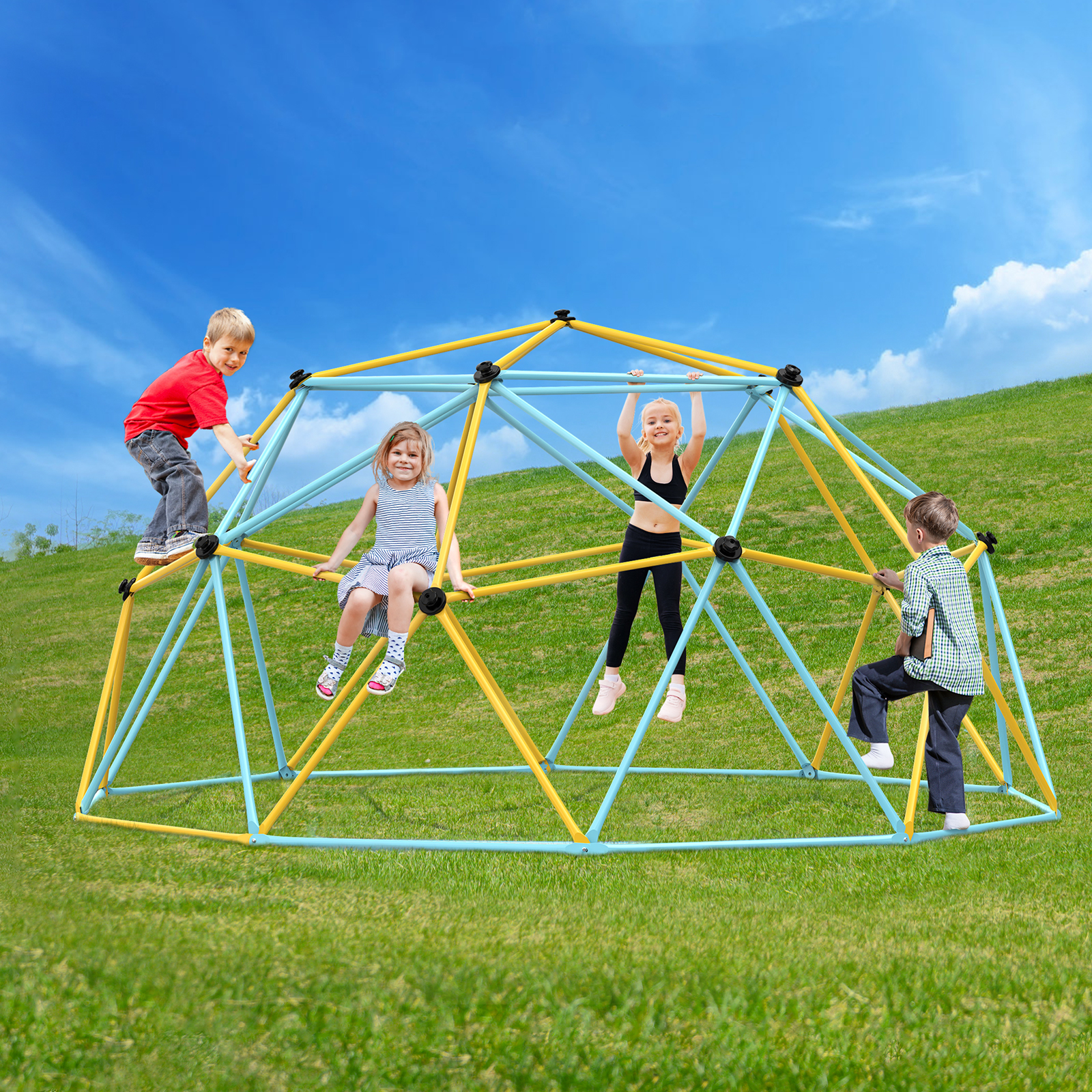 Dome Climber Hammock/Slide Accessory for 10/8/12/6ft Climbing Dome 350 lbs - Picture 58 of 74