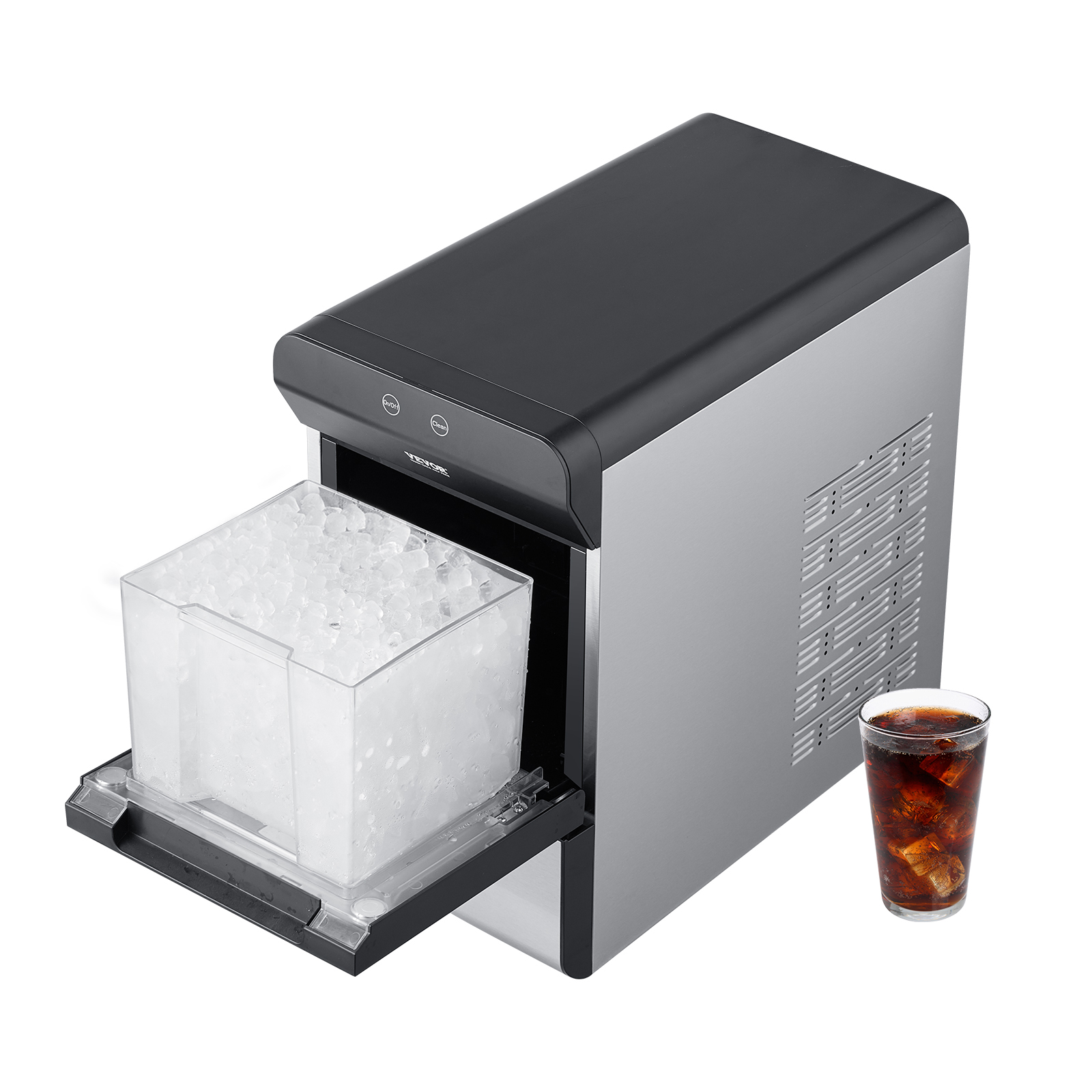 VEVOR Portable Countertop Ice Cube Maker Machine 26/33/37/62Lb/24H Self-Cleaning