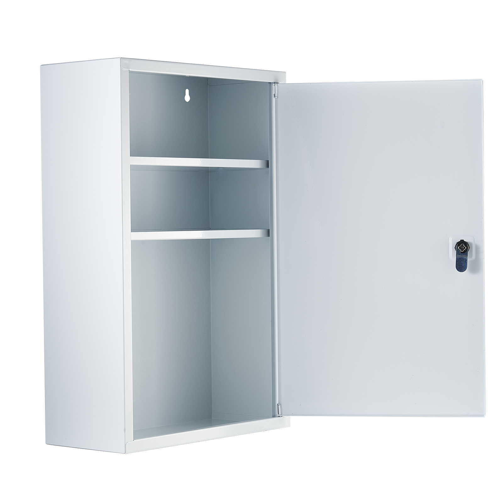 Armoire à Pharmacie/armoire De Premiers Secours En Acier Inoxydable Avec Serrure, 30 X 18 X 50 Cm Pour Un Rangement Securise 98382499