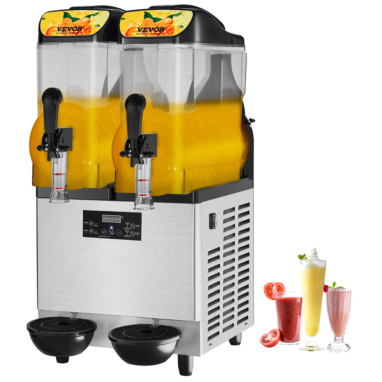 Commercial Slushy Machine,12L,Single Bowl