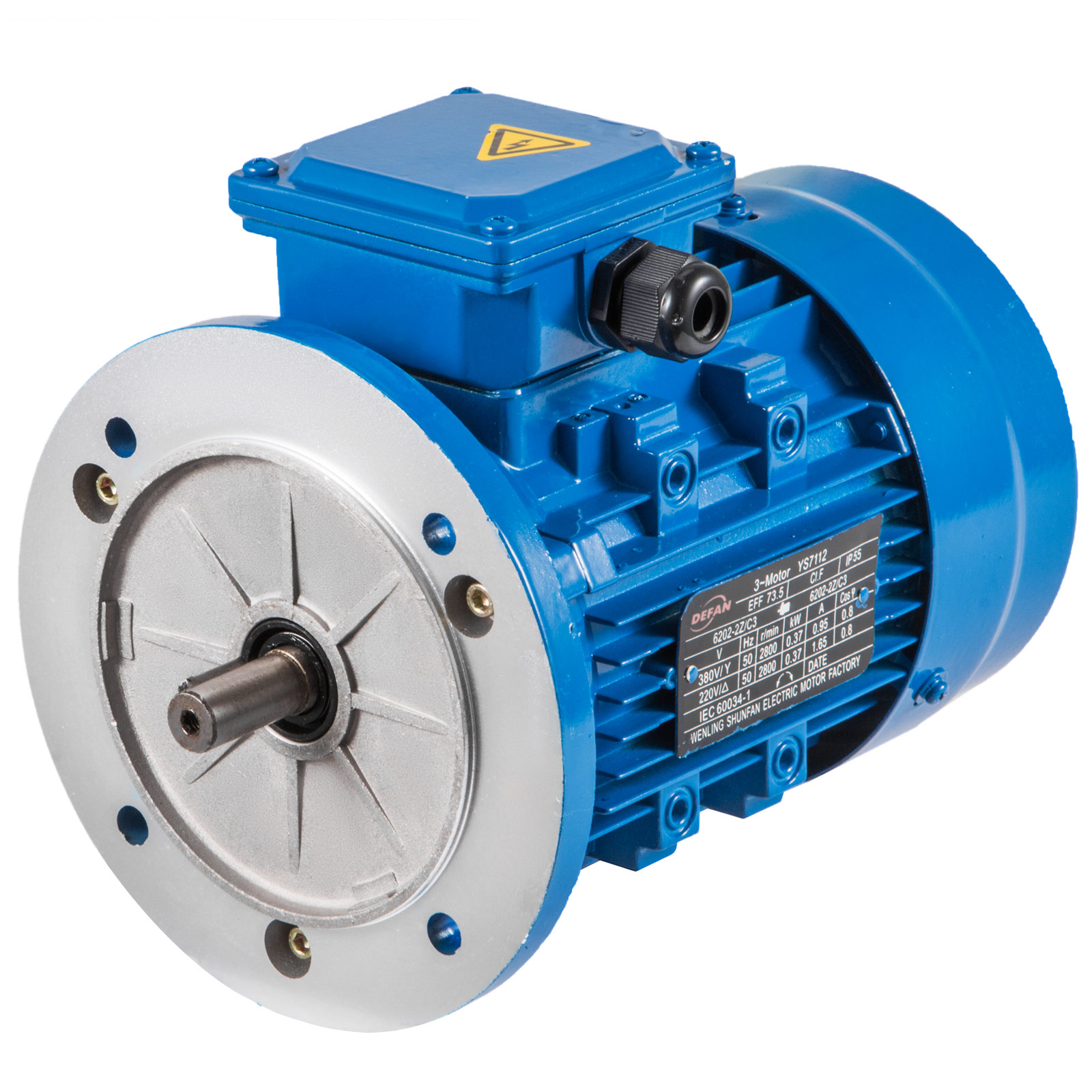 ELECTRIC MOTOR, ELEKTROMOTOR 230V and 400V, from 1.1kW to 7,5kW