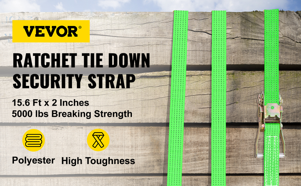 Ratchet Straps to Anchor Tents (1 x 14' Snap Hook & Loop Ends) 8 PACK –  Everything Tie Down