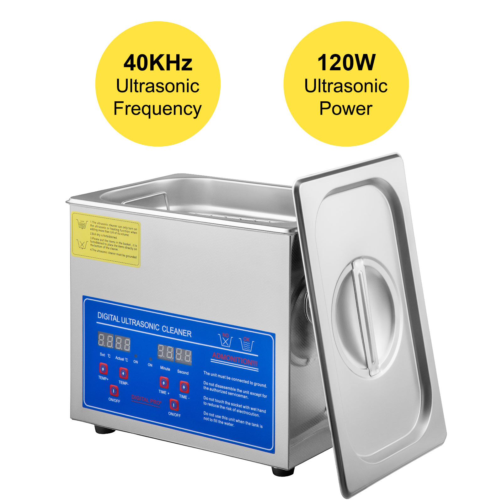 Limpiador ultrasonidos - Limpiador por ultrasonidos digital