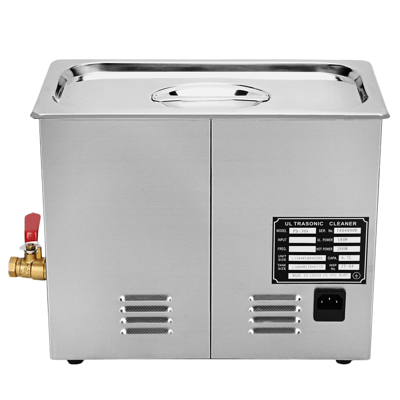 VEVOR Digital Ultrasonic Cleaner 6L Ultrasonic Cleaning Machine 50kHz 110V  Sonic Cleaner Machine 304 Stainless Steel Ultrasonic Cleaner Machine with  Heater & Timer for Cleaning Jewelry Glasses Watches 
