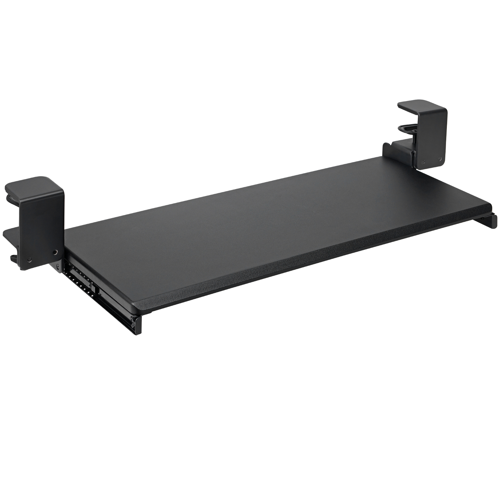 Keyboard Tray Under Desk Pull out Keyboard/Mouse Tray Ergonomic w/ C-Clamp - Picture 23 of 26