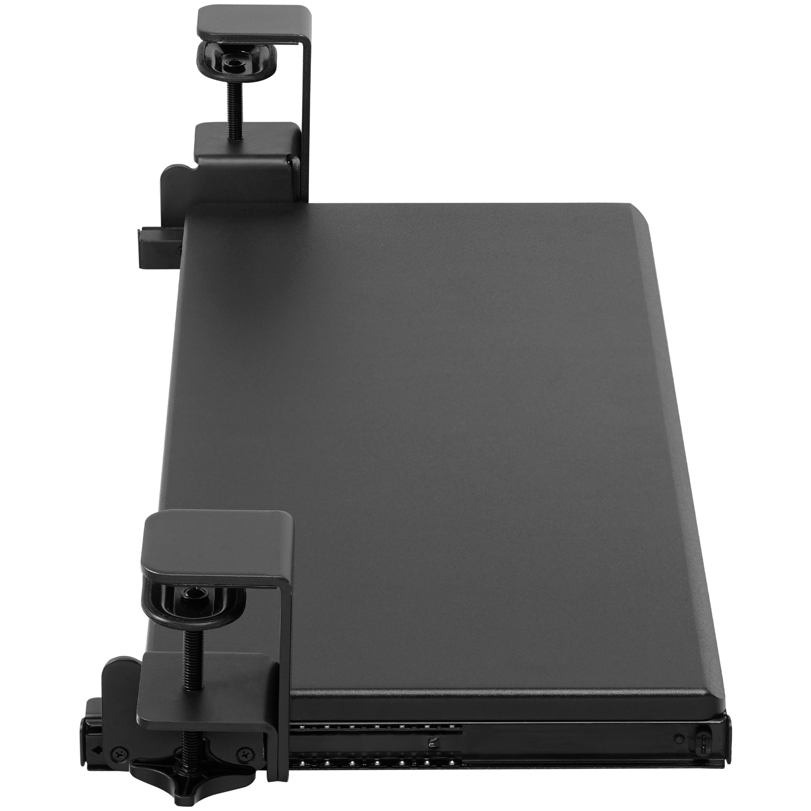 Keyboard Tray Under Desk Pull out Keyboard/Mouse Tray Ergonomic w/ C-Clamp - Picture 25 of 26