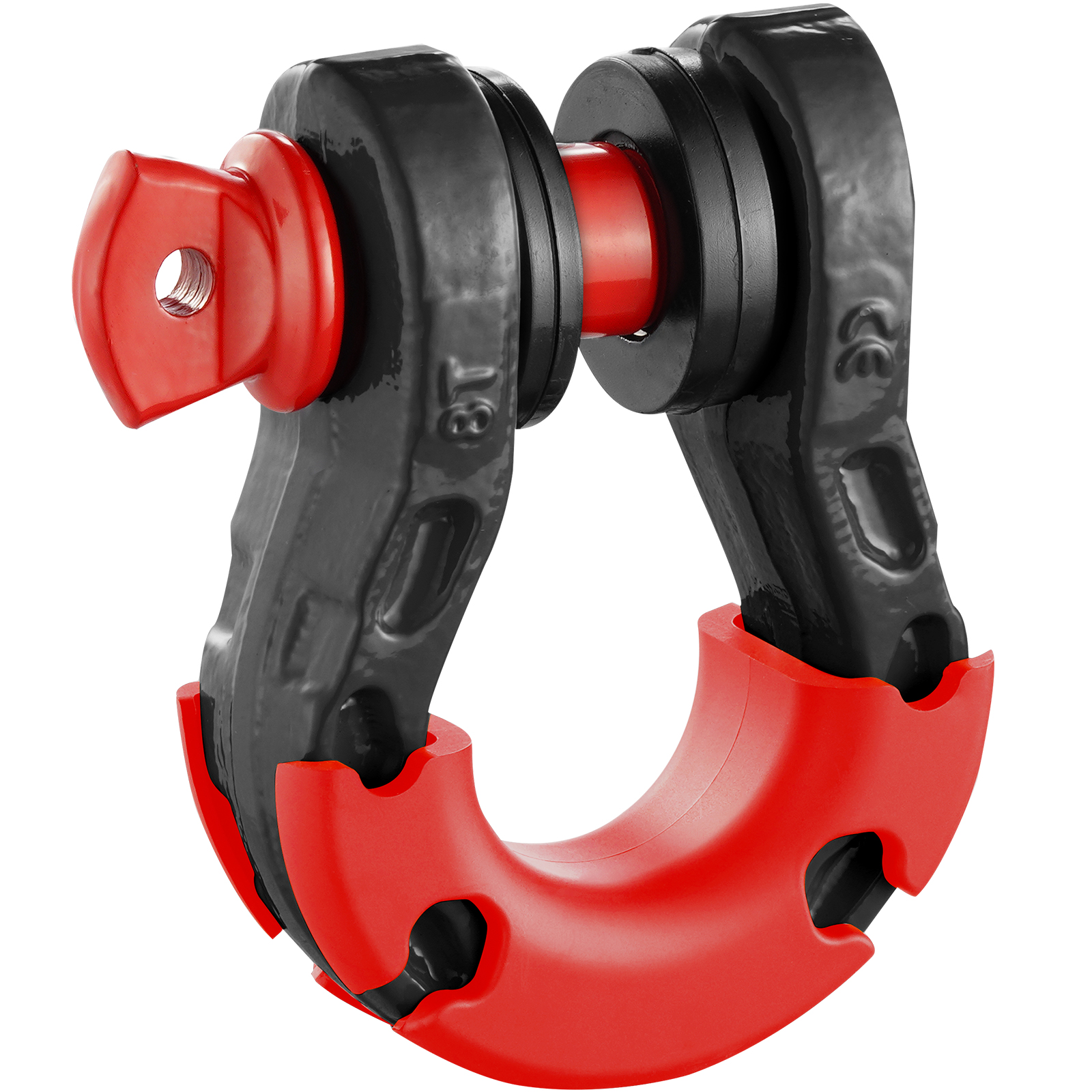 Recovery Rope Shackle Uimoso Soft Shackle Synthetic Recovery Rope/D Ring Shackle13-30T Break ...