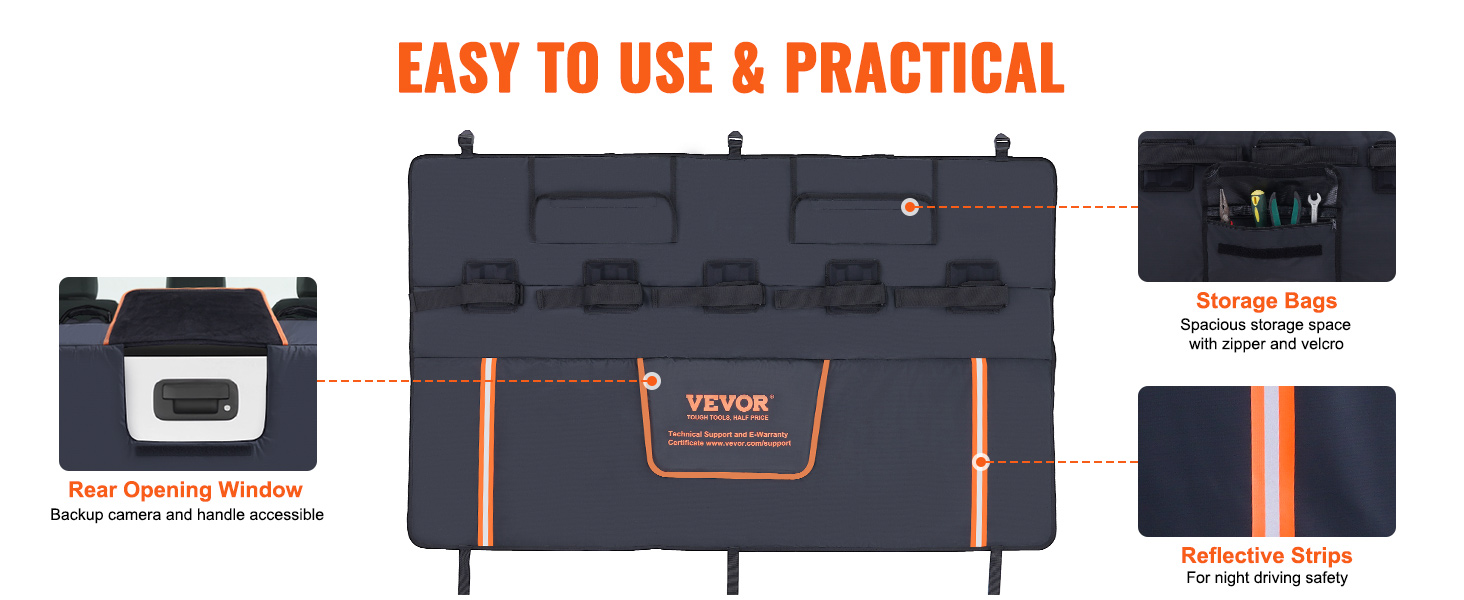 Bike Rack Car 1810050 KILIMANJARO TAILGATE BIKE PAD 53 In X 38 In