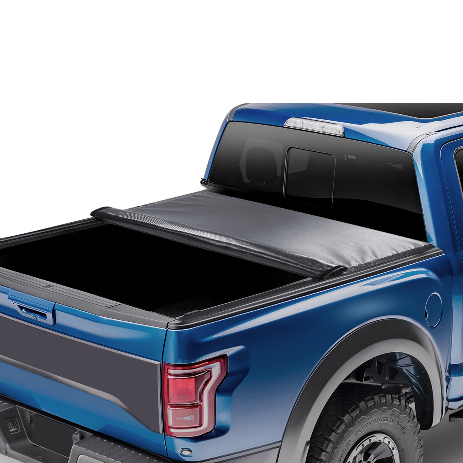 VEVOR Soft Roll Up Truck Bed Tonneau Cover fits Ford Chevy Silverado Dodge Ram