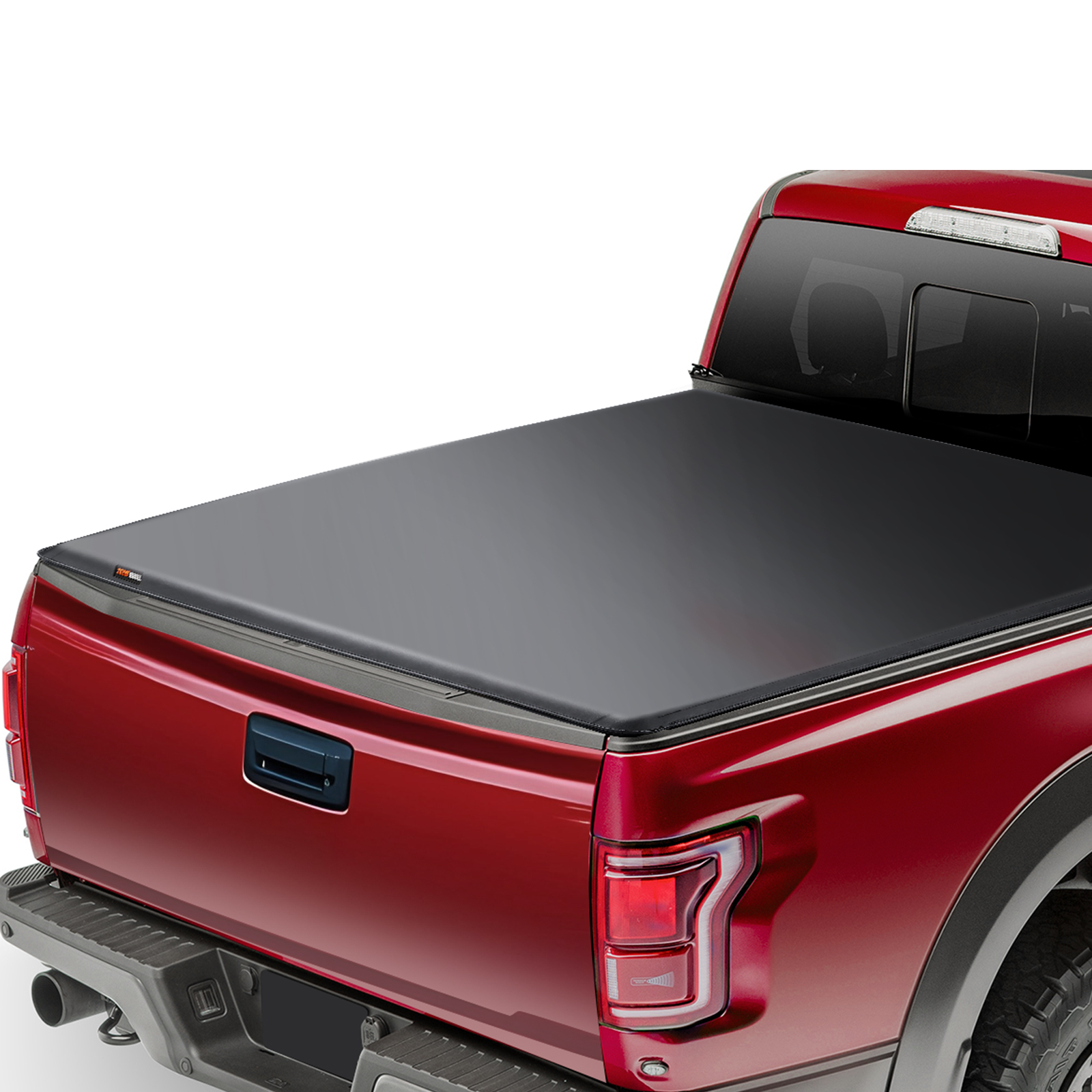 VEVOR Soft Roll Up Truck Bed Tonneau Cover fits Ford Chevy Silverado Dodge Ram