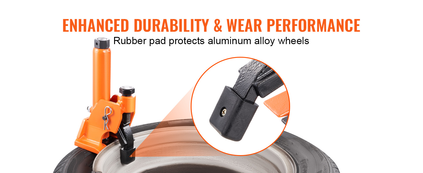 VEVOR Changeur de pneus manuel, outil de montage portable pour pneus de 8  à 16, compatible