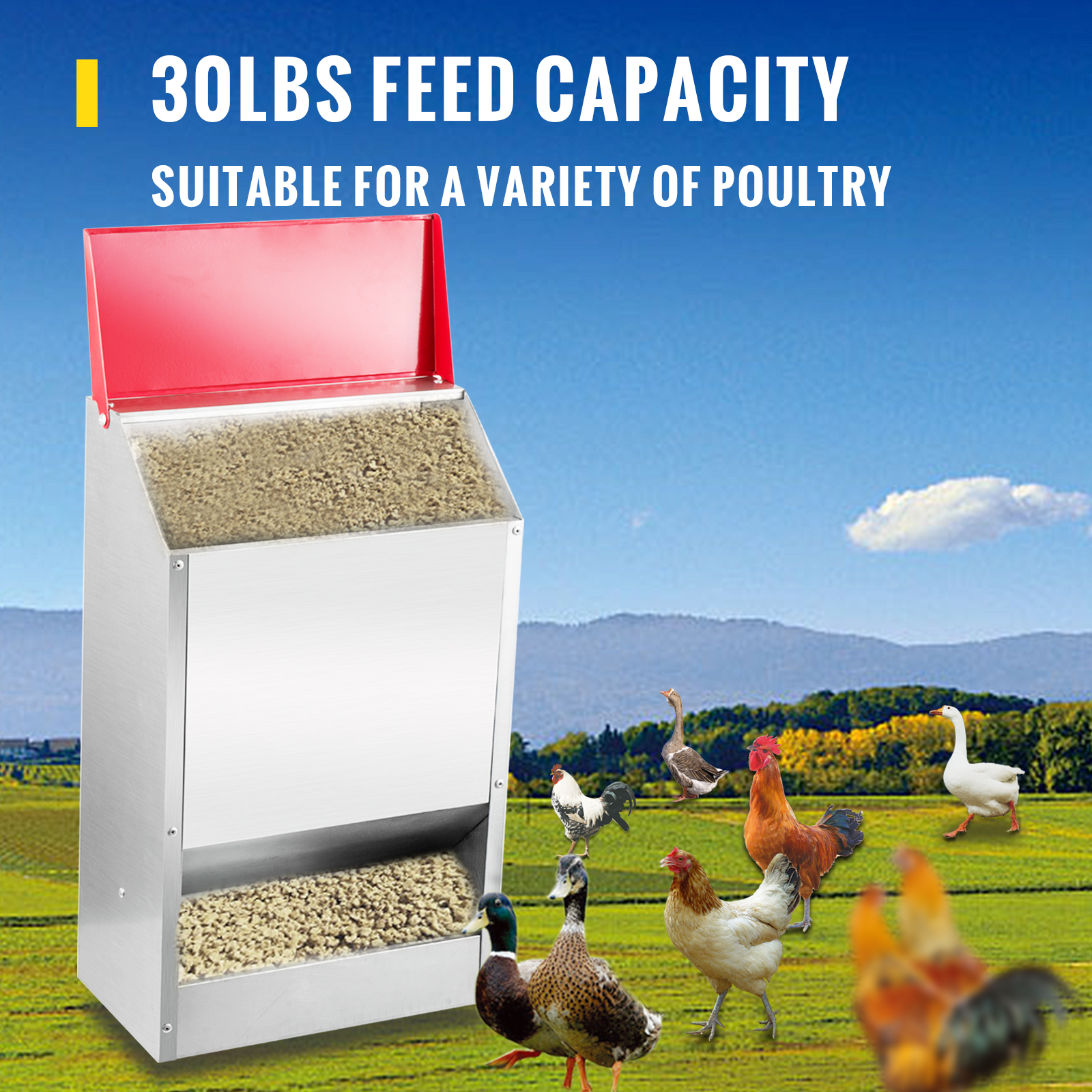 Poultry feeder legs x 30 