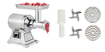 VEVOR Electric Meat Grinder,331 Lbs/Hour 1100W Meat Grinder Machine  225r/min electric meat mincer with 2 Grinding Plates, Sausage Kit Set Meat  Grinder