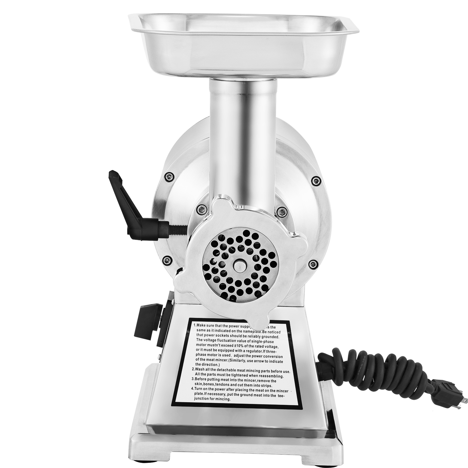 VEVOR Electric Meat Grinder Commercial 331lbs/h 1100W Sausage Stuffer Filler eBay