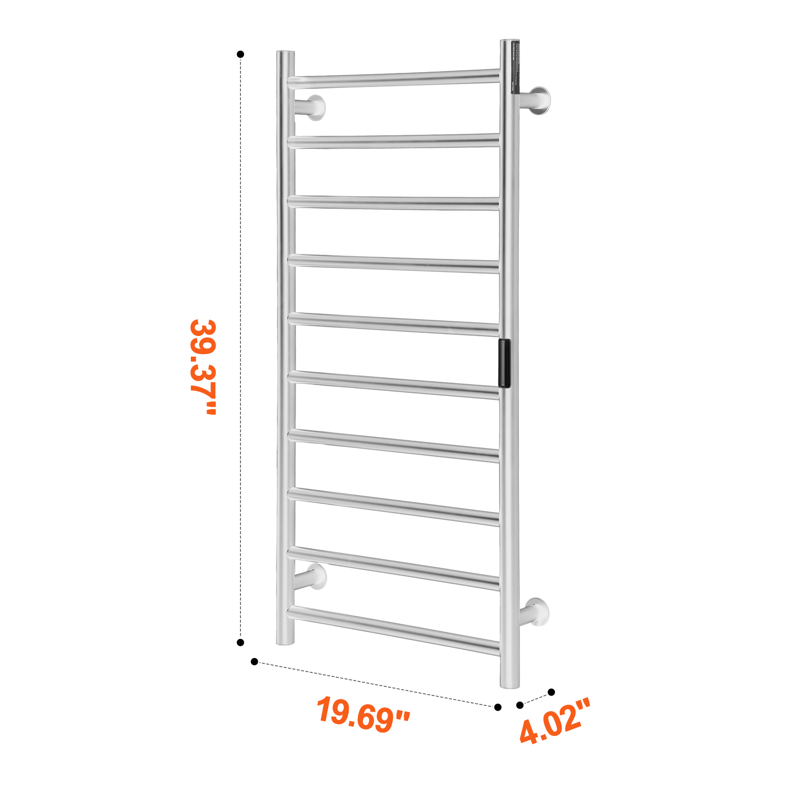 4/6/8/10-bar Towel Warmer Rack Wall Mounted Heated Towel Rack for Bathroom - Picture 56 of 84