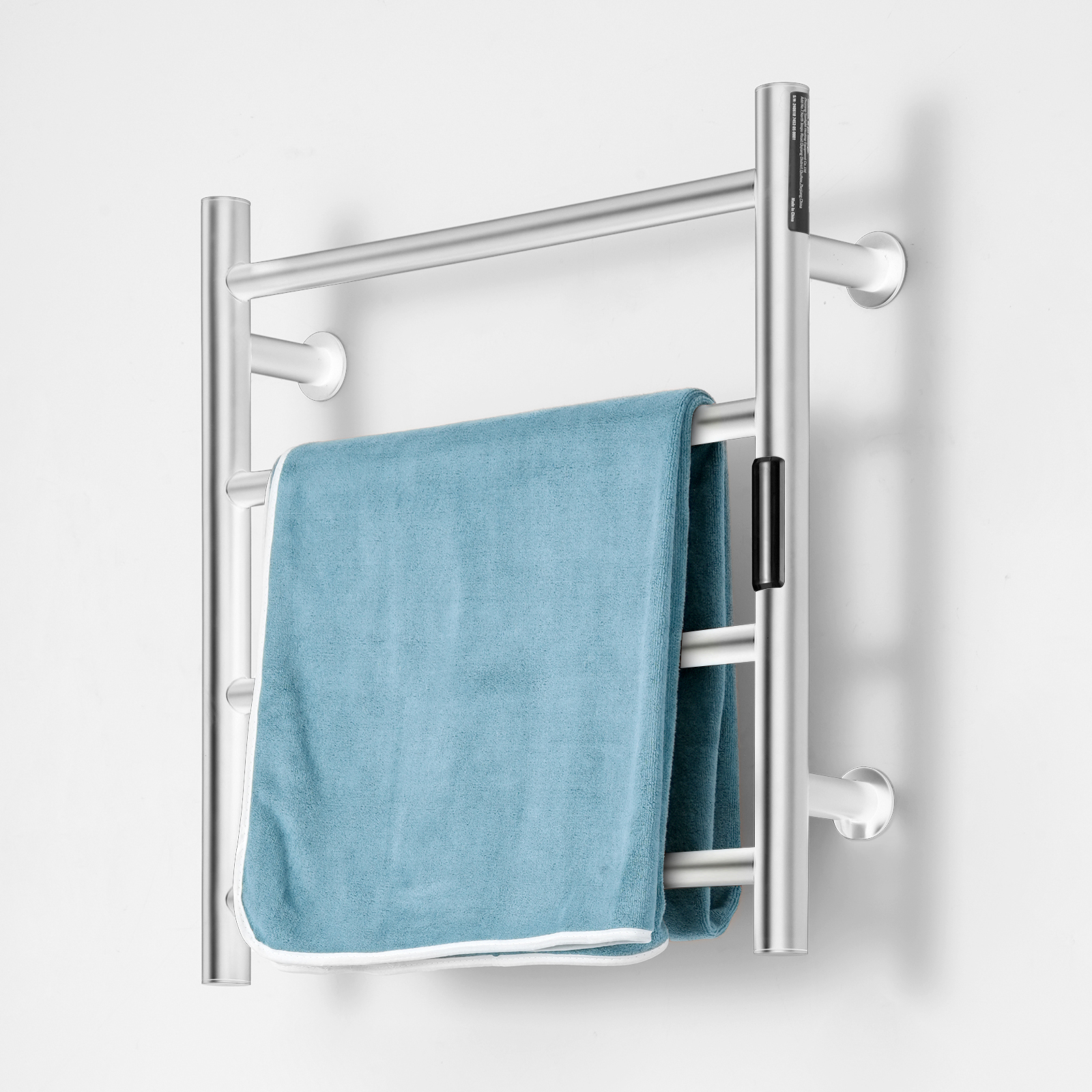 4/6/8/10-bar Towel Warmer Rack Wall Mounted Heated Towel Rack for Bathroom - Picture 69 of 84